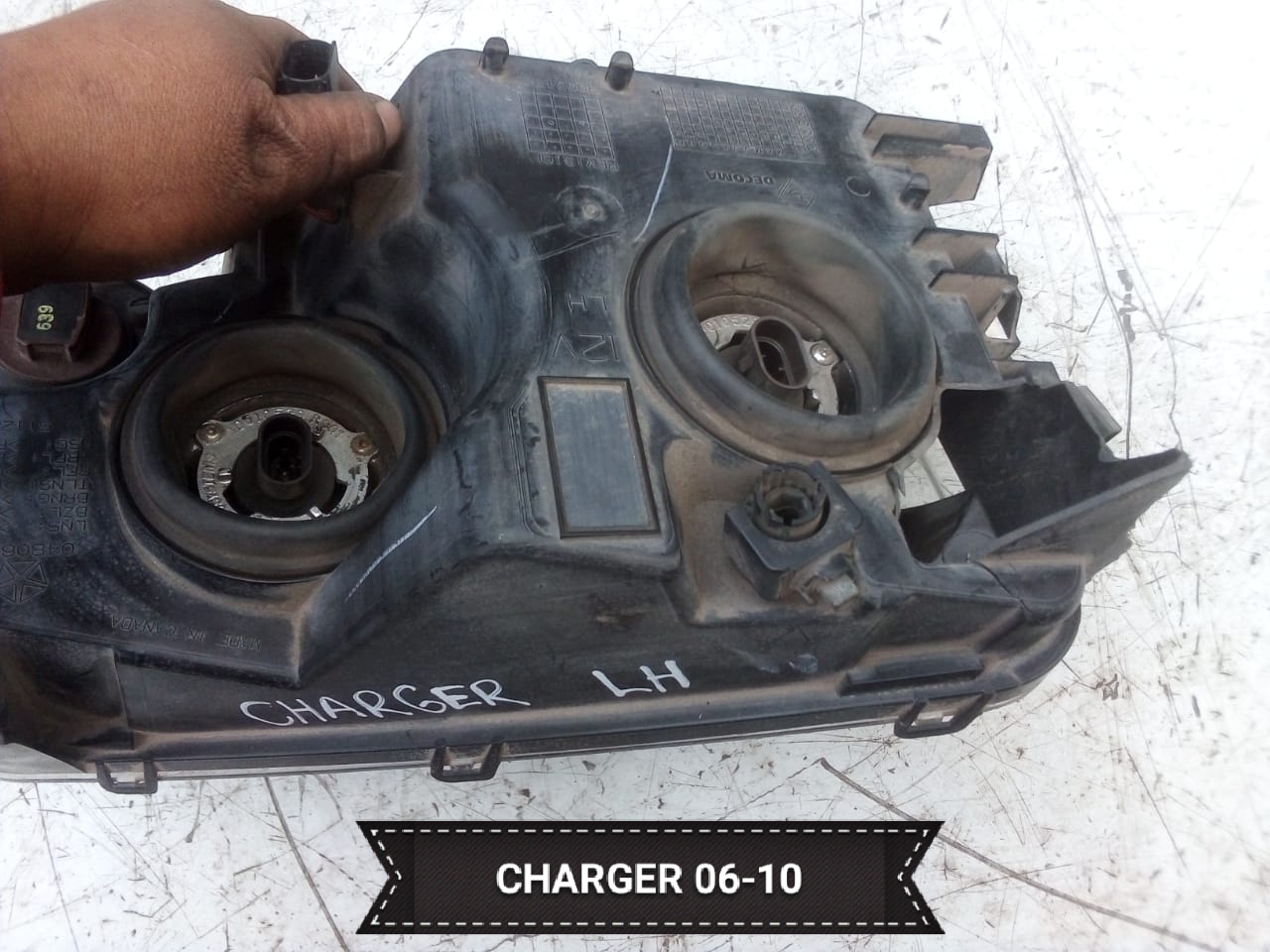 FAROS DELANTEROS DODGE CHARGER 2006 AL 2010